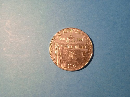 100 lire centenario - 100,