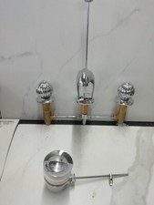 BATTERIA LAVABO  IN ACCIAIO