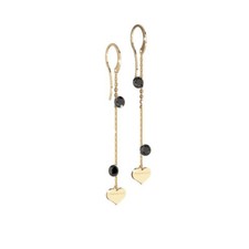 Orecchini Donna Argento Gold