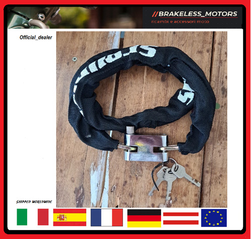 Catena lucchetto acciaio - ,