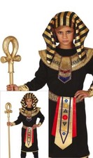 Costume faraone nero e oro