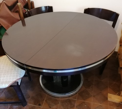 Tavolo rotondo allungabile - rotondo,