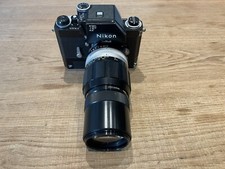 Nikon F Photomic + Motor Drive F36 + Nikkor -Q 200/4 BLACK