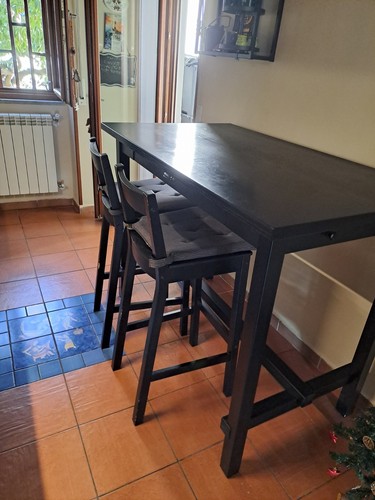 Tavolo alto ikea 2 sgabelli - ikea,
