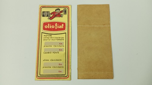 Oliofiat rarissima etichetta - rarissima,