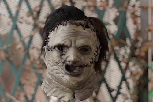 Leatherface mask rehauled 2003 - leatherface,