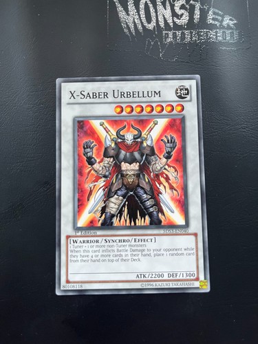 Yugioh saber urbellum - yugioh, common