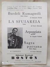 CASTELLINA - PASI - ALBUM VINTAGE (1966) - 4 SPARTITI - EDIZIONI MUSICALI BOSTON
