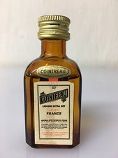 Mignon Miniature COINTREAU Liquore Extra Dry Ora Angers De France 3,3cl 40% Vol