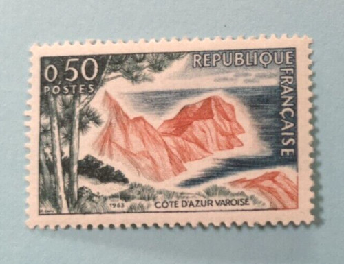 Timbre france 1963 cote - 1963,
