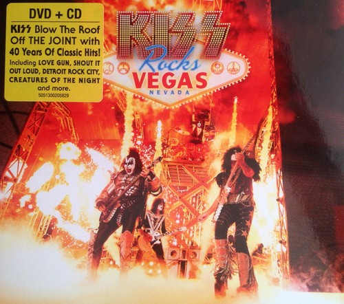 Kiss rocks vegas dvd - kiss,