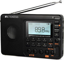 V115 Radio FM Portatile,Radio