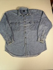 Giacca denim uomo blu