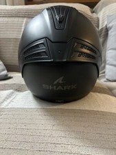 casco shark integrale colore nero opaco taglia s,casco come nuovo 