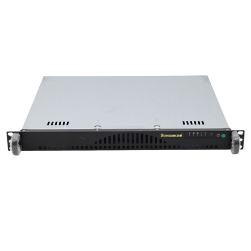 Supermicro cse 512 rack - 1u, 4