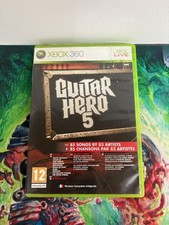 Guitar Hero 5 XBOX 360 ottimo completo microsoft pal eur