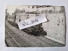 Fotografia Locomotore Elettrico FS E 424.047 traina carrozze Centoporte 