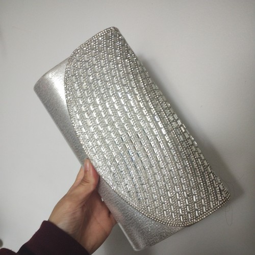Pochette strass soirée - strass,