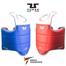 Corpetto per Gare Taekwondo TUSAH Omologato WT - Corazza Reversibile