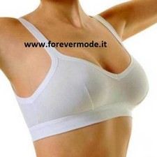 6 Brassiere donna Cotonella sportiva in cotone comfort senza ganci art GD065