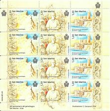 XX64.San Marino-Arbe.50° anniversario gemellaggio.Minifoglio.Condition MNH.Nuovo