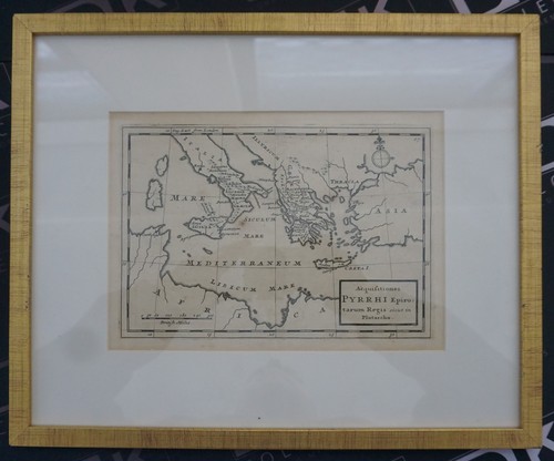 Mappa 1700 pirro dell epiro - mappa,