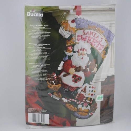 Bucilla kit calza feltro - kit,