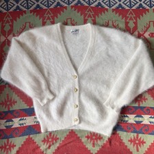 Cardigan pelliccia di coniglio