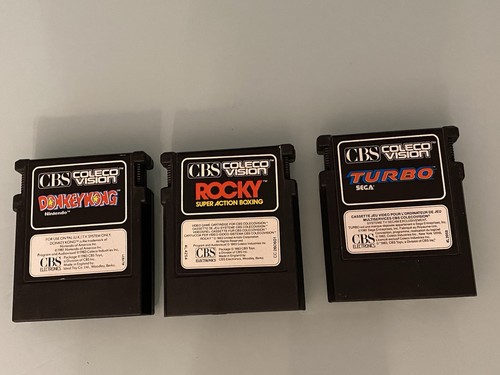 Retrogaming jeux vidéo cbs - jeux,