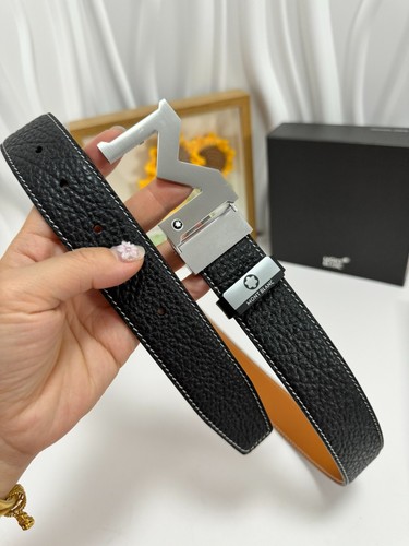 Montblanc fibbia cintura - montblanc, m