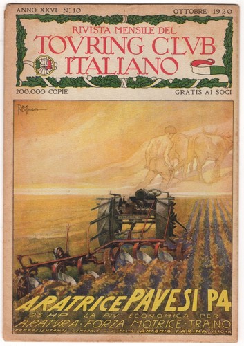 Rivista mensile del touring - mensile,