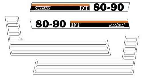 Fiatagri dt decalcomanie - fiatagri,
