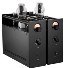 Una coppia di amplificatori valvolari monoblocco 300B classe A amplificatore di potenza hifi
