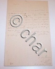 Autografo Lettera Letterato Cesare Cantù 1843