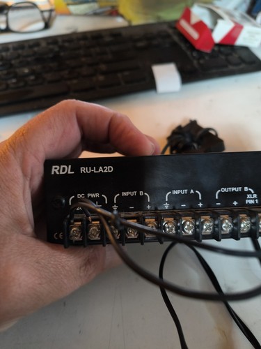 Interfaccia audio rdl la2d - audio, ru-la2d.