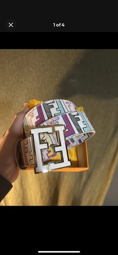 Fendi zucca multicolor - multicolor, leather