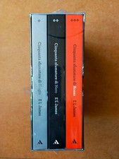 CINQUANTA SFUMATURE DI NERO GRIGIO ROSSO - E. L. JAMES - Cofanetto BLISTERATO