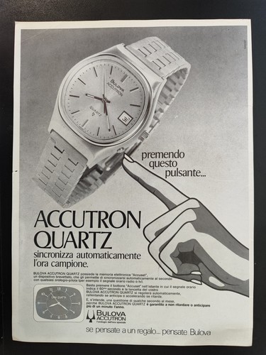 Bulova pubblicità pagina - bulova, 1