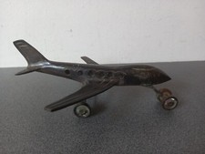 Antico Aereo Metallo Art Deco