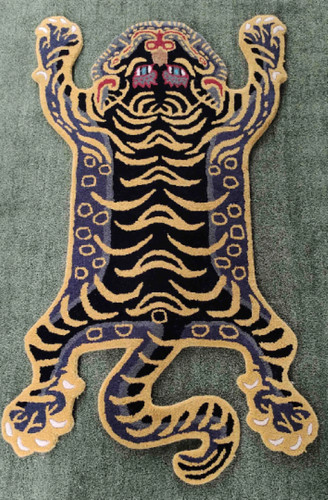 Tappeto tigre tibetana