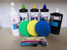 3M KIT LUCIDATURA POLISH LUCIDANTI TAMPONI PASTA ABRASIVA 51815 80349 80345 400
