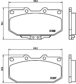 Brembo p56025 kit - p56025,