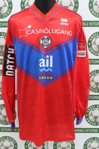 Maglia calcio lugano 2000 - lugano, 2000/01