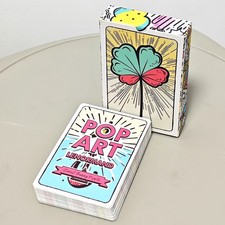 Carte lenormand pop art - carte,