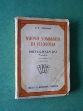 NUOVO SOMMARIO DI FILOSOFIA E