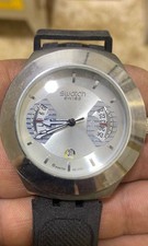 Orologio Swatch Irony Swiss, acciaio inox, impermeabile, elegante retrogrado