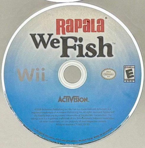 Rapala fish nintendo - rapala, wii