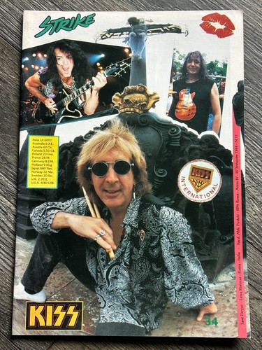 Kiss fanzine rivista - fanzine,