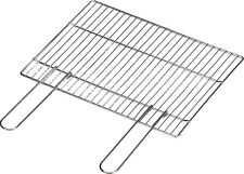 Griglia Graticola Bistecchiera Scolagrassi  Acciaio Cromato per Barbecue