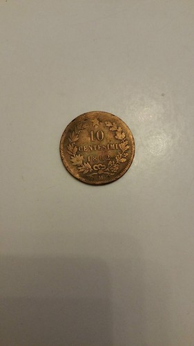 Centesimi 1862 regno - 1862,